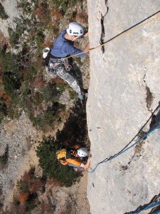  Klettern in Embrun mit Jennif Air Climbing 